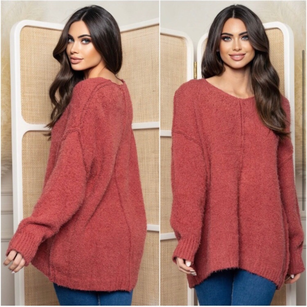 Oversized comfy ultra soft women’s warm must have winter sweater